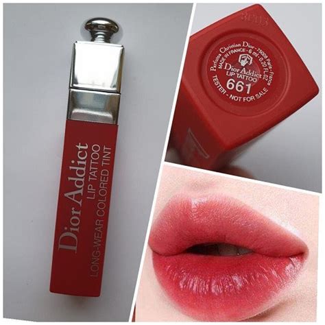 dior lip tattoo 661|Dior Addict Lip Tattoo 661 Natural Red Lip Tint.